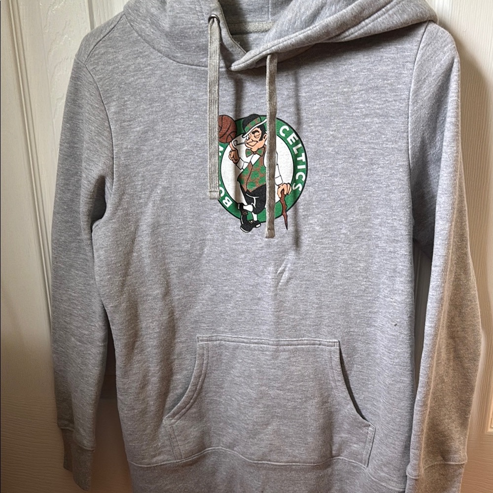 Fanatics Gray Celtics Sweatshirt Hoodie